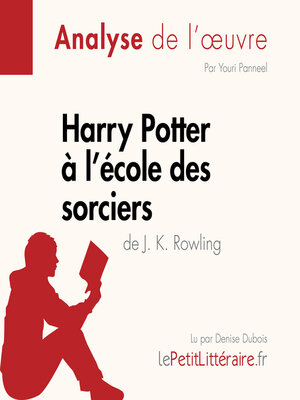 cover image of Harry Potter à l'école des sorciers de J. K. Rowling (Fiche de lecture)